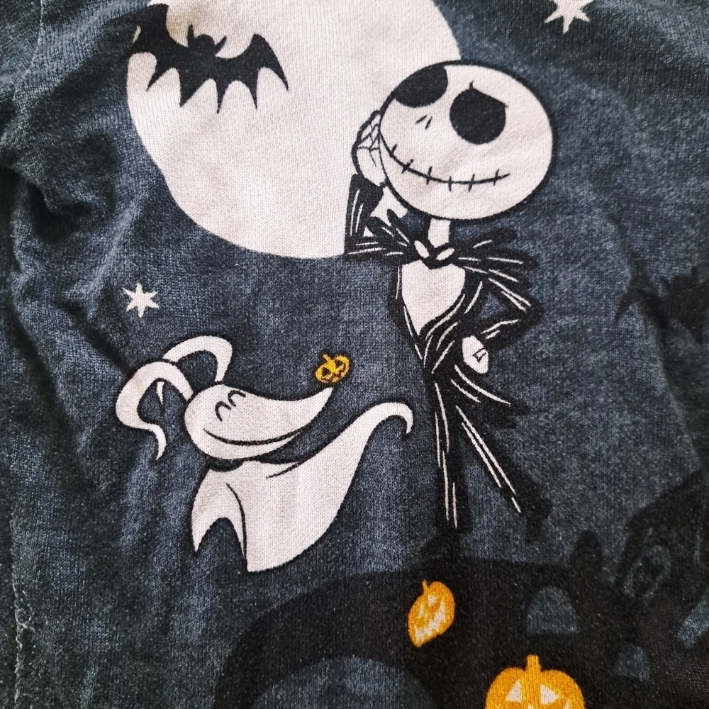 DISNEY NIGHTMARE BEFORE CHRISTMAS HALLOWEEN PJ SET SZ 6T - Picture 2 of 4